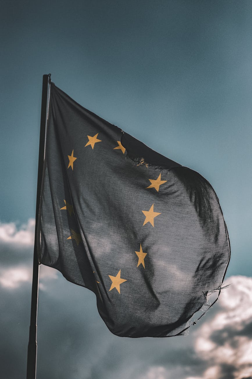 photography of european flag