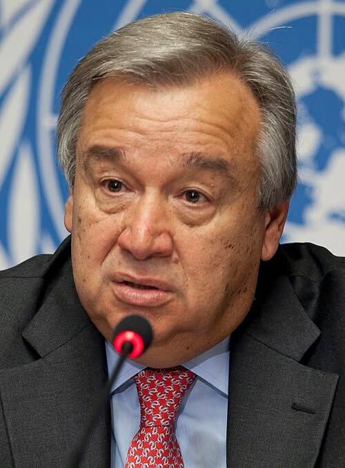 Il Segretario generale dell'Onu Antonio Guterres